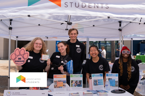 AS student staff tabling