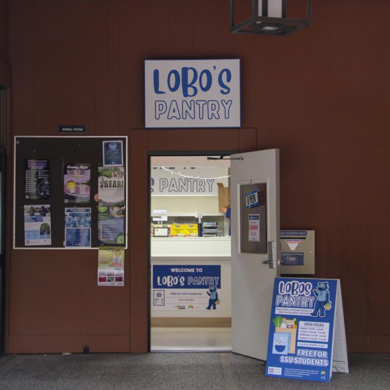 Outside of Lobo's Pantry