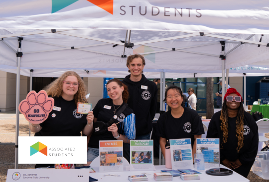 AS student staff tabling