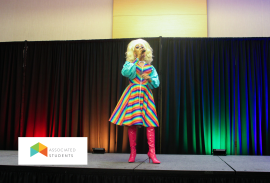 Drag Queen on stage at SSU