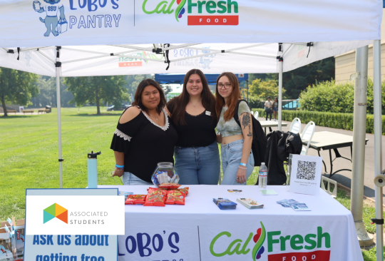 Lobo's Pantry Pop Up on Person Lawn