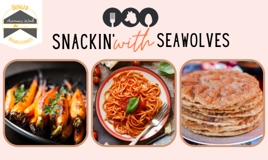 Roasted Carrots, Spaghetti, and Bunuelos