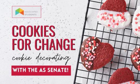 Heart shaped cookies.