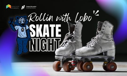 Lobo & rollerskates 