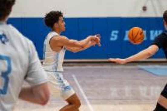 Men Playing Basketball